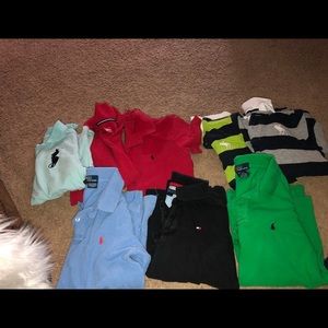 8 boy polo shirt